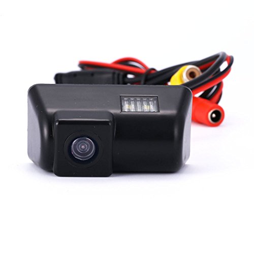Dynavsal Auto Rückansicht Kamera HD Wasserdicht Nachtsicht Einparkhilfe Rückfahrsystem, Rückfahrkamera Nummernschild für Ford Transit MK6/MK7 V363 Kasten Bus Connect Tourneo Courier Kombi Transporter von Dynavsal