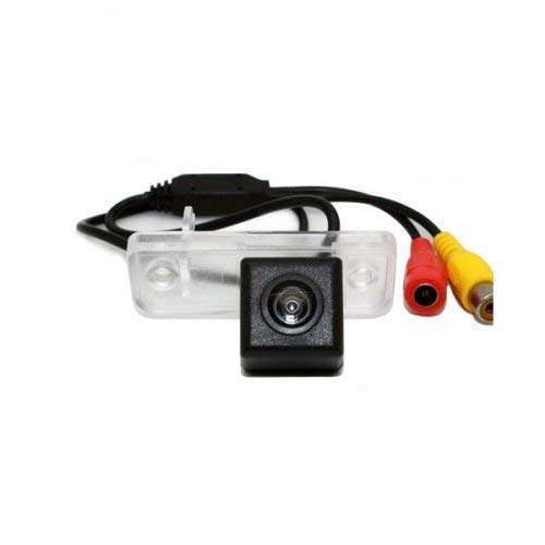Dynavsal Einparkhilfe, Kamera für Nummerschildbeleuchtung, Kennzeichenbeleuchtung Farb Rückfahrkamera für C E CLS klasse Class W203 W211 W219 W209 300 (Nr. 1 Größe 25 * 65mm Down Round Edge) von Dynavsal