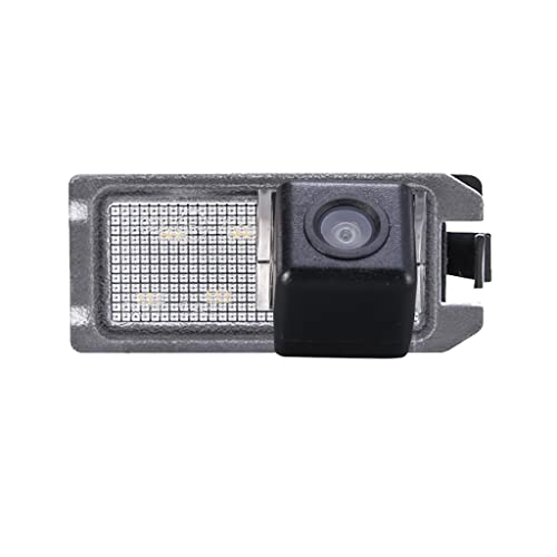 Einparkhilfe HD Farbe Auto Camera wasserdichte Nachtsicht Rückfahrkamera Ersatz für FIAT 500 2013-2019 (USA Model Only) von Dynavsal