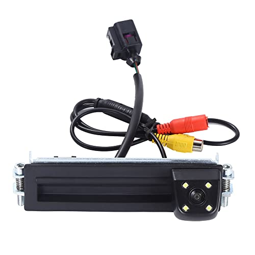 HD Einparkhilfe Kofferraumgriff Rückfahrkamera mit Mikroschalter Ersatz für VW Passat Variant 3B5 3B6 3BG Tourer Polo Classic Stufenheck 6KV2 9A2 9N4/3B9827566D/3B9827566A/3B9827566C/3B9827566B von Dynavsal