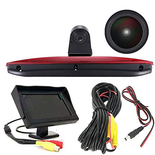【Super HD Rückfahrkamera Set】 4.3 Zoll TFT LCD Farbdisplay Auto Monitor + 1280 * 720P Rückfahrkamera für Vito W447 109 111 114 BLUETEC LWB Kasten CDI Van Two Double Door 3rd MPV from 2015 von Dynavsal