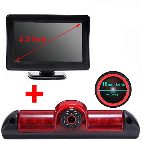 【Super HD Rückfahrkamera Set】 4.3 Zoll TFT LCD Farbdisplay Auto Monitor + 170°Super Weitwinkel Bremsleuchte Rückfahrkamera für FIAT Ducato X250/ Peugeot Boxter/Citroen Jumper/Transporter Van 【Super HD Rückfahrkamera Set】 4.3 Zoll TFT LCD Farbdisplay Auto Monitor + 170°Super Weitwinkel Bremsleuchte Rückfahrkamera für FIAT Ducato X250/ Peugeot Boxter/Citroen Jumper/Transporter Van von Dynavsal