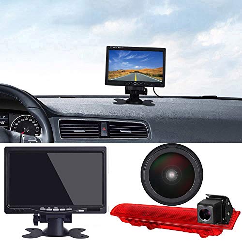 Super HD Rückfahrkamera Set 7 Zoll TFT LCD Farbdisplay Auto Monitor + 1280 * 720 Pixel 1000TV Linien HD Nachtsicht Rückfahrkamera Ersatz für T5 T6 ab 2010 Caravelle Transporter Van Super HD Rückfahrkamera Set 7 Zoll TFT LCD Farbdisplay Auto Monitor + 1280 * 720 Pixel 1000TV Linien HD Nachtsicht Rückfahrkamera Ersatz für T5 T6 ab 2010 Caravelle Transporter Van von Dynavsal