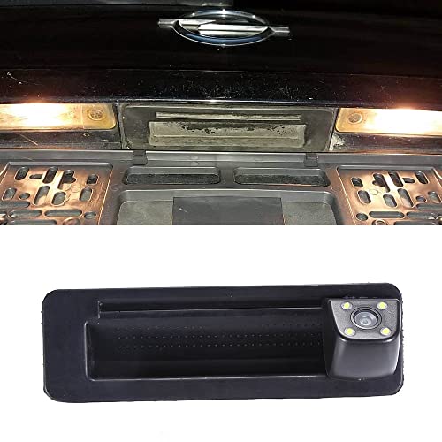 Wasserdicht Nachtsicht HD Rückfahrkamera mit Kofferraum Griffleiste Heckklappe Offner Taster Griff Schalter Ersatz für Opel Signum/Vectra C CC Caravan/Z03 Z02 Z169 Z157 Z167 2005/09-2009/12 von Dynavsal