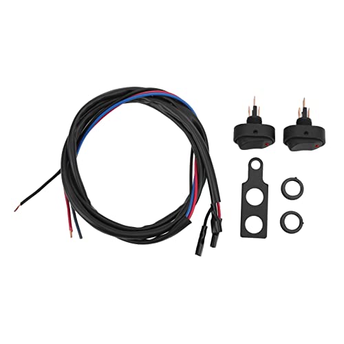 Dyocoag 12V 30A 3P SPST Auf Aus Kippschalter Kippschalter LED Rot Anzeige Auto LKW Motorrad von Dyocoag