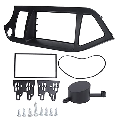 Dyocoag 2Din Radio Stereo Faszien Rahmen Dash CD -Panel -Trimm Ersatz luxuriöser stilvoller praktischer Prävention robust für Picanto Morgen 2011 Dyocoag 2Din Radio Stereo Faszien Rahmen Dash CD -Panel -Trimm Ersatz luxuriöser stilvoller praktischer Prävention robust für Picanto Morgen 2011 von Dyocoag