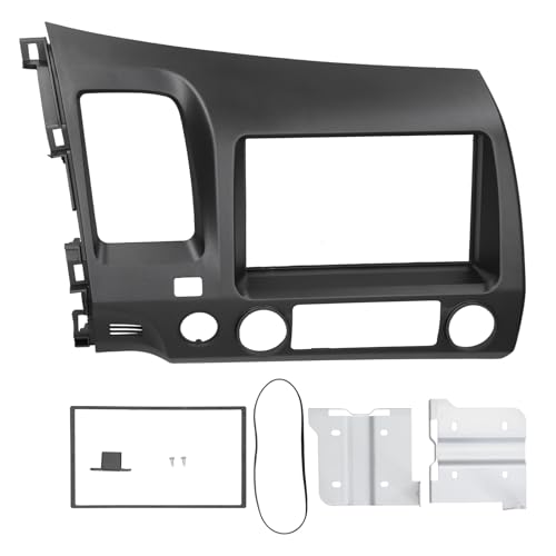 Dyocoag 2Din Stereo-Radio-Faszien-DVD-Navigationspanel für 2006-2011 LHD Enhance Car Dashboard Look von Dyocoag