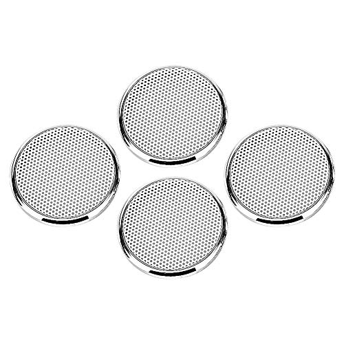 Dyocoag 4 Stück 1 Zoll Audio-Lautsprecher Weiß Mesh Grille Starker DIY Dekorativer Schutz für Autolautsprecher Dyocoag 4 Stück 1 Zoll Audio-Lautsprecher Weiß Mesh Grille Starker DIY Dekorativer Schutz für Autolautsprecher von Dyocoag