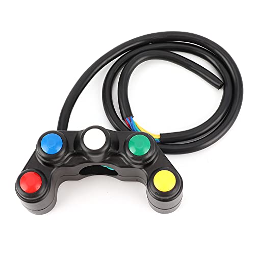 Dyocoag ATV Motorradsteuerungsschalter Baugruppe 22 mm Lenkergriff universelles Design für die meisten Motorräder und ATVs von Dyocoag