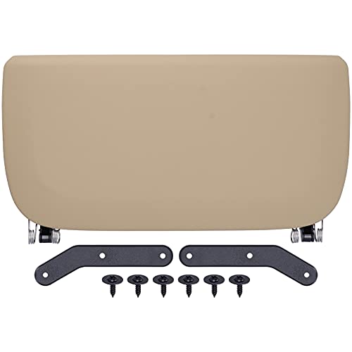 Dyocoag -Autositz -Rückwandverkleidung luxuriöser visueller Effekt für 5 7er F07 F11 F11 F18 F01 F02 F04 Interieur (Beige) von Dyocoag