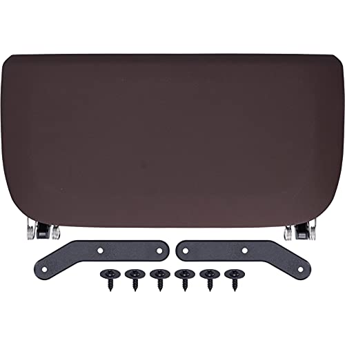 Dyocoag -Autositz -Rückwandverkleidung luxuriöser visueller Effekt für 5 7er F07 F11 F11 F18 F01 F02 F04 Interieur (Braun) von Dyocoag