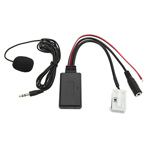 Dyocoag Bluetooth 5.0 Aux in Kabelwagen -Stereo -Audioadapter -Ersatz für RCD310 RCD510 RNS510 für Auto -Musik -Enthusiasten (Mit Mikrofon) von Dyocoag