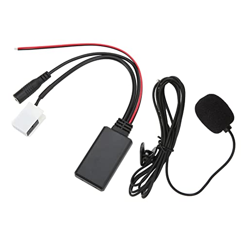 Dyocoag Bluetooth 5.0-Modul Aux im Kabel MP3-Musikadapter für RCD310 RNS310 RCD510 SEAT Radio CD-1/2/3 (Mit Mikrofon) von Dyocoag