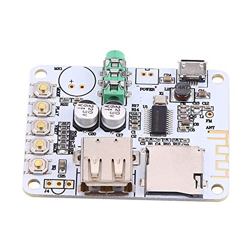 Dyocoag Bluetooth Audio Receiver Amplifier Tragbarer USB TF FM MP3 -Player für Home Entertainment (Bluetooth -Version ohne Fernbedienung (Nein) von Dyocoag