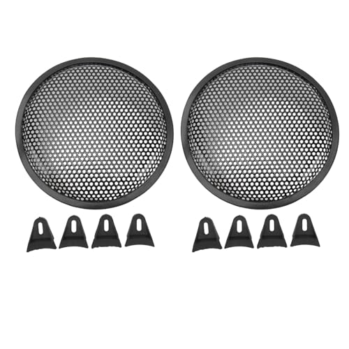 Dyocoag -Lautsprecher Grillabdeckung 8 Zoll Auto RV Black Metal Iron Subwoofer Mesh Grill Cover für Verschiedene Szenen Dyocoag -Lautsprecher Grillabdeckung 8 Zoll Auto RV Black Metal Iron Subwoofer Mesh Grill Cover für Verschiedene Szenen von Dyocoag