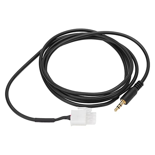 Dyocoag Motor-Aux-Kabel, 3-polig auf 3,5 mm Klinke, Motorrad-Zubehör, Ersatz für Goldwing GL1800 von Dyocoag