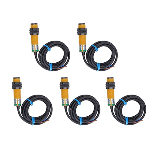Dyocoag Photoelektrischer Sensor Infrarot optoelektronischer Schalter Diffuse Reflexion für Automatisierungsgeräte 5pcs von Dyocoag