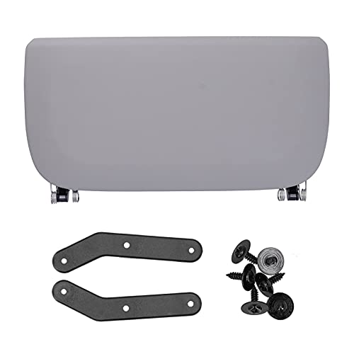 Dyocoag Sitz Rückseite Verkleidung Kunstleder Abdeckung Auto Innenraum Zubehör für 5 7 Serie F07 F10 F11 F18 F01 (Grau) von Dyocoag