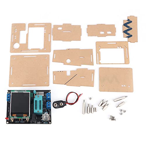 Dyocoag XR137 Transistor -Tester -Induktivitätskapazitätsmesser mit Fall für Elektronik -DIY -Enthusiasten von Dyocoag