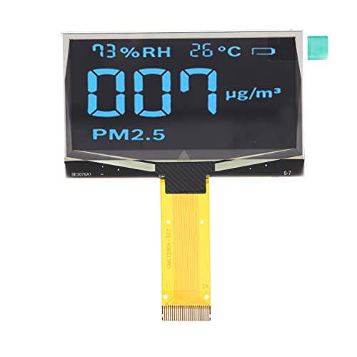 Dyocoag organisches Licht emittierende Diode LCD -Anzeige Dünn Flexible Klare Bildschirmmodul 24Pin 128x64 Auflösung Inline SSD1309 2.42in (Blaues Anzeigen) von Dyocoag