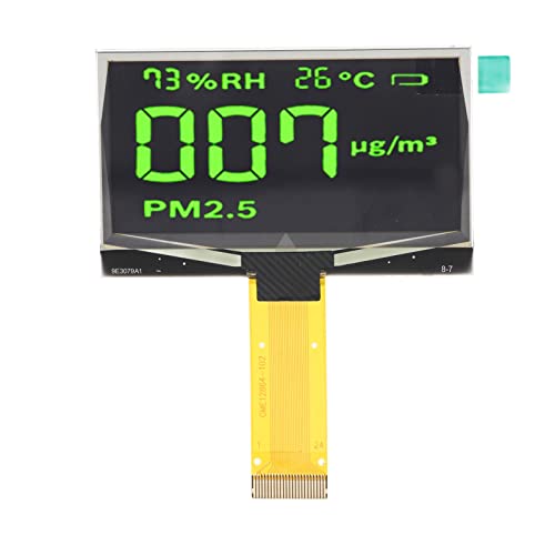 Dyocoag organisches Licht emittierende Diode LCD -Anzeige Dünn Flexible Klare Bildschirmmodul 24Pin 128x64 Auflösung Inline SSD1309 2.42in (Grün Anzeige) von Dyocoag