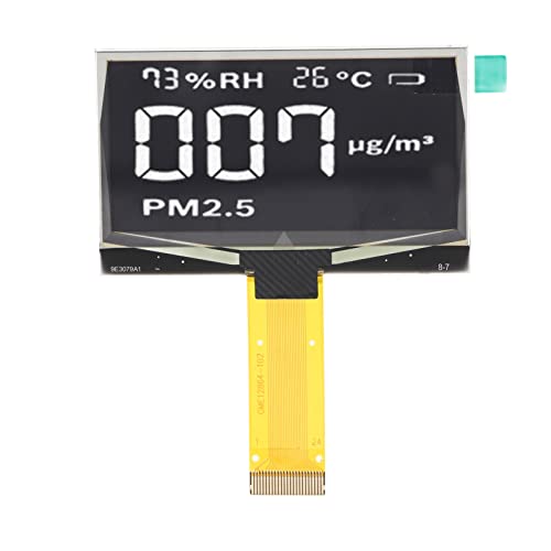 Dyocoag organisches Licht emittierende Diode LCD -Anzeige Dünn Flexible Klare Bildschirmmodul 24Pin 128x64 Auflösung Inline SSD1309 2.42in (Weiße Anzeige) von Dyocoag