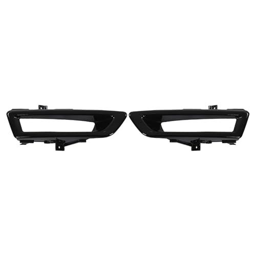 Dyocoag vordere Stoßfänger Black Fog Light Lampe Abdeckung LR061234 für Discovery Sport L550 2015-2019 von Dyocoag