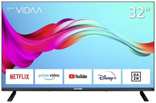 Dyon SMART 32 VX LED-TV 80cm 32 Zoll EEK F (A - G) DVB-T2, DVB-C, DVB-S2, HD ready, Smart TV, WLAN, von Dyon