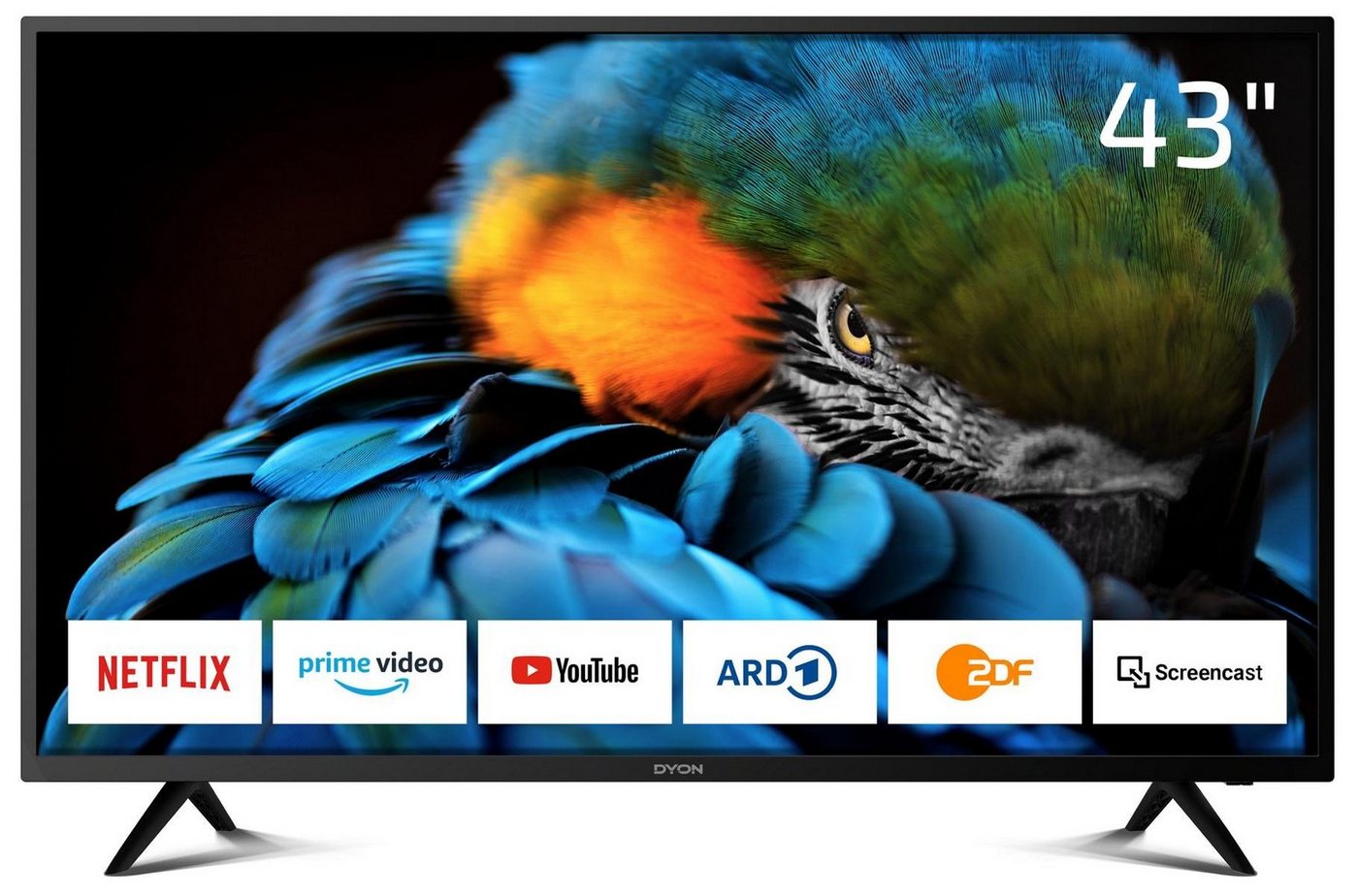 Dyon SMART 43 XT V2 LED-Fernseher (108 cm/43 Zoll, Full HD, Smart-TV) von Dyon