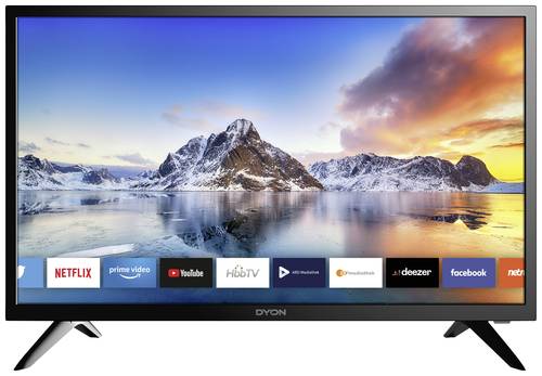 Dyon Smart 24 XT LED-TV 60.96cm 23.6 Zoll EEK F (A - G) Schwarz von Dyon