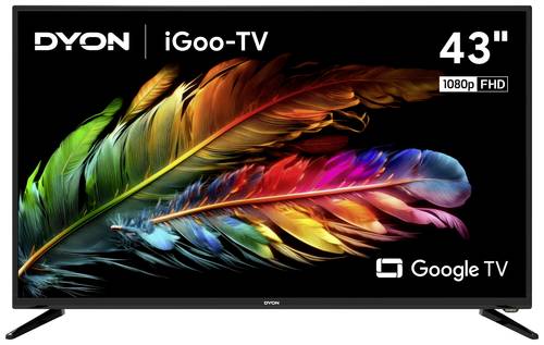 Dyon iGoo-TV 43F LED-TV 109.2cm 43 Zoll EEK F (A - G) CI+, DVB-C, DVB-S2, DVB-T2, Full HD, Smart TV, von Dyon