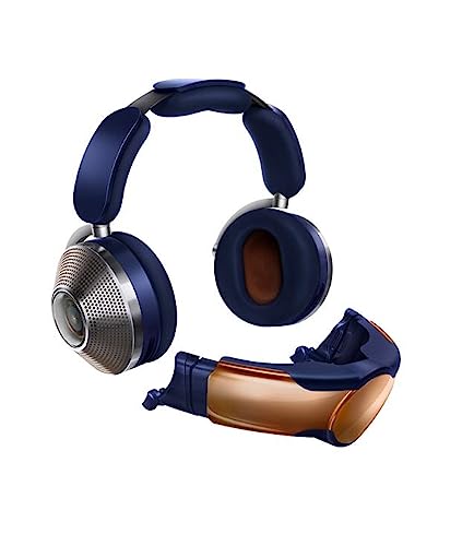 Dyson Zone Absolute Bluetooth Kopfhörer Kabellos mit Luftreinigungsfunktion Nachtblau/Kupfer, Headphone aktive Geräuschunterdrückung von Dyson