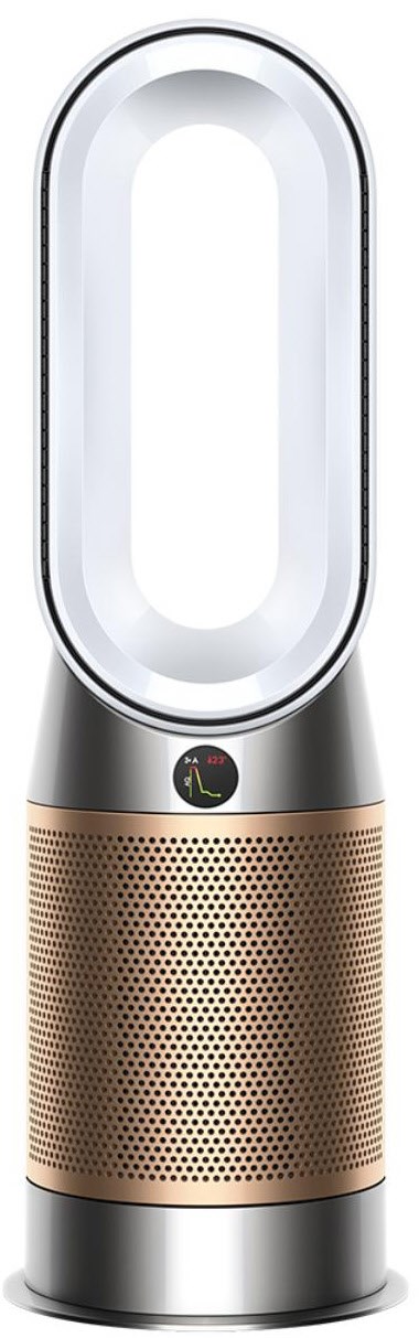 HP09 Purifier Hot+Cool Luftreiniger+Heizlüfter+Ventilator weiß/gold von Dyson