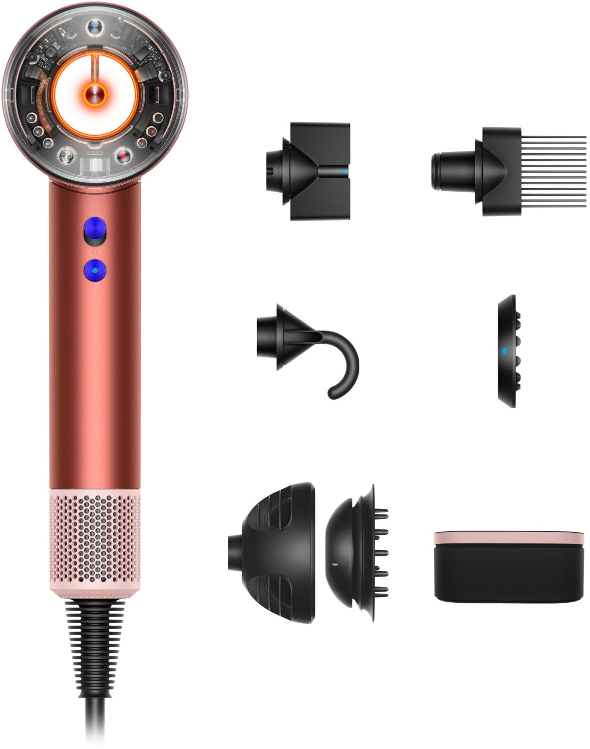 Supersonic nural HD 16 Haartrockner strawberry bronze/rosé Supersonic nural HD 16 Haartrockner strawberry bronze/rosé von Dyson