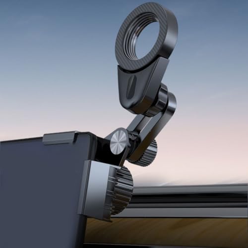 DystopiaWorld Magnetische Handyhalterung, Auto Versteckte 360° Drehung Telefonhalter für Auto von DystopiaWorld