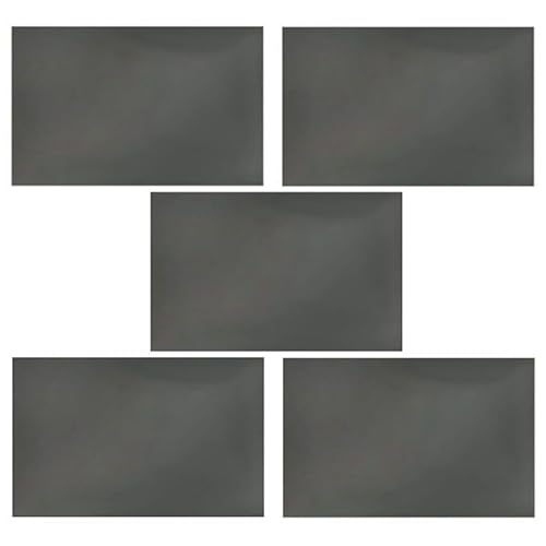 Dytabepl Linearer Polarisator Film LCD/LED Polarisationsfilter Polarisationsfolie für Polarisationsfotografie 5StüCke (Ohne Klebstoff) von Dytabepl