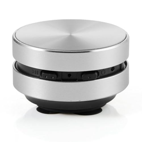 Dytabepl Tragbarer Knochenleitungs-Lautsprecher, Stereo-Sound, Mini-Lautsprecher, Bluetooth-Lautsprecher (Silber) von Dytabepl