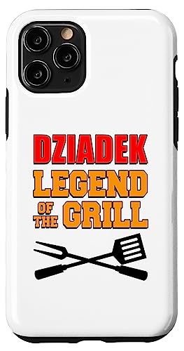 Dziadek Legend Of The Grill Lustiges Grillen Hülle für iPhone 11 Pro von Dziadek Grilling Design