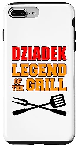 Dziadek Legend Of The Grill Lustiges Grillen Hülle für iPhone 7 Plus/8 Plus Dziadek Legend Of The Grill Lustiges Grillen Hülle für iPhone 7 Plus/8 Plus von Dziadek Grilling Design