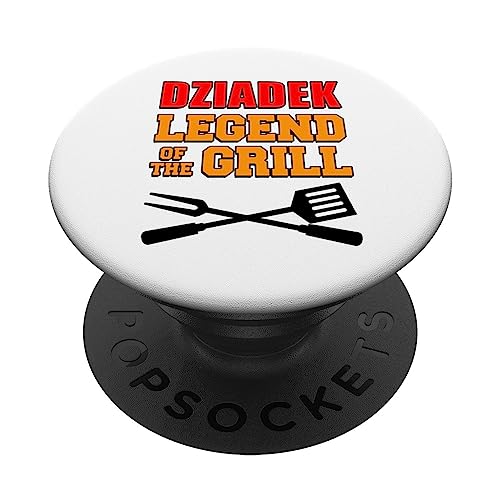 Dziadek Legend Of The Grill Lustiges Grillen PopSockets Klebender PopGrip Dziadek Legend Of The Grill Lustiges Grillen PopSockets Klebender PopGrip von Dziadek Grilling Design