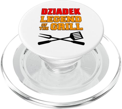 Dziadek Legend Of The Grill Lustiges Grillen PopSockets PopGrip für MagSafe Dziadek Legend Of The Grill Lustiges Grillen PopSockets PopGrip für MagSafe von Dziadek Grilling Design