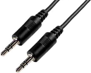 e+p B 111/2 Audio-Kabel 2,5 m 3.5mm Schwarz (B 111/2) von E+P