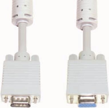 e+p CC 261/5 5m VGA (D-Sub) VGA (D-Sub) Weiß VGA-Kabel (CC 261/5) von E+P