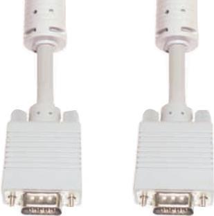 e+p HD15/HD15 - 20m 20m VGA (D-Sub) VGA (D-Sub) Weiß VGA-Kabel (CC 256/20) von E+P