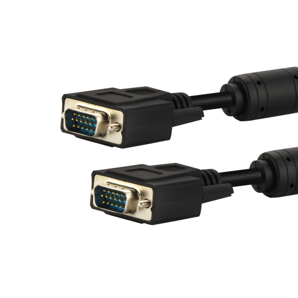 e+p HD15/HD15 - 5m 5m VGA (D-Sub) VGA (D-Sub) Schwarz VGA-Kabel (CC 256/5) von E+P