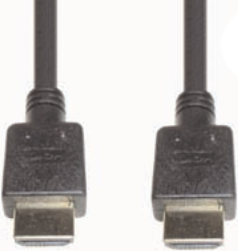 e+p HDMI 1 L HDMI-Kabel 2 m HDMI Typ A (Standard) Schwarz (HDMI 1 L) von E+P