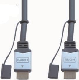 e+p HDMI 401/1 1m HDMI HDMI Schwarz HDMI-Kabel (HDMI401/1) von E+P