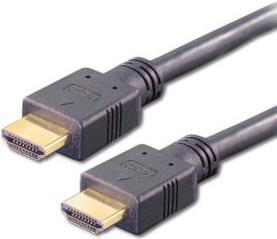 e+p HDMV 401/5. Kabellänge: 5 m, Anschluss 1: HDMI Type A (Standard), Steckverbinder 1 Geschlecht: Männlich, Anschluss 2: HDMI Type A (Standard), Steckverbinder 2 Geschlecht: Männlich, Beschichtung Verbindungsanschlüsse: Gold, 3D, Datenübertragungsrate: 0,1 Gbit/s, Audio Return Channel (ARC), Produktfarbe: Schwarz (072780) von E+P