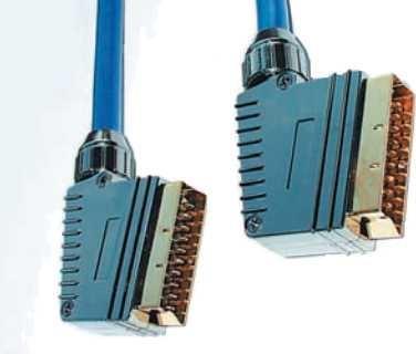 e+p VC 850 U/5 SCART-Kabel 5 m SCART (21-pin) Blau (VC 850 U/5) von E+P