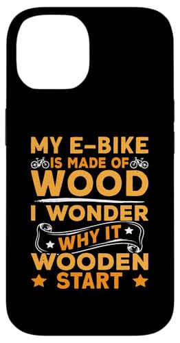E-Bike-Design aus Holz für Biker und Radfahrer Hülle für iPhone 14 E-Bike-Design aus Holz für Biker und Radfahrer Hülle für iPhone 14 von E-Bike Design Ideas For E-Bike Cyclist
